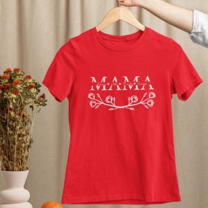 Moteriški marškinėliai : MAMA (Su vaikučių vardais) - Image 3