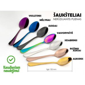 Kalėdinis šaukštelis su arkliu ir Jūsų vardu - Image 3