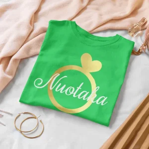 Moteriški marškinėliai : Nuotaka - Image 4
